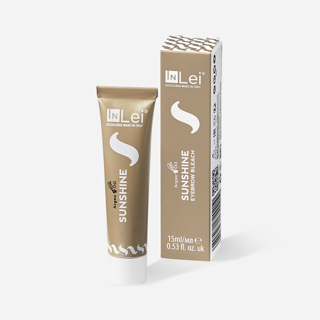 InLei® Sunshine – preparat rozjaśniający do brwi z olejkiem arganowym