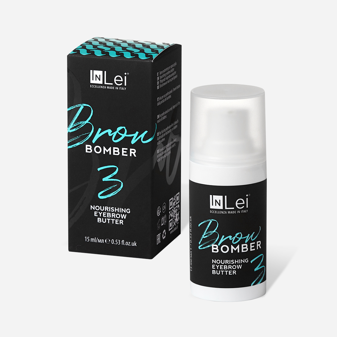 InLei® BROW BOMBER 3 – odżywcze masło do brwi 15ml