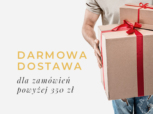 Darmowa dostawa dla zamówień powyżej 349 zł