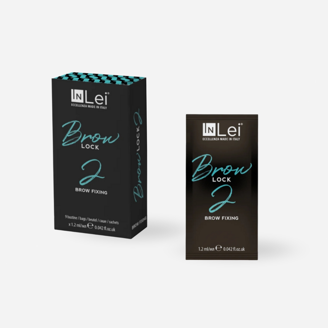 InLei® ”BROW LOCK 2” – utrwalacz do brwi opakowanie 9×1,2ml