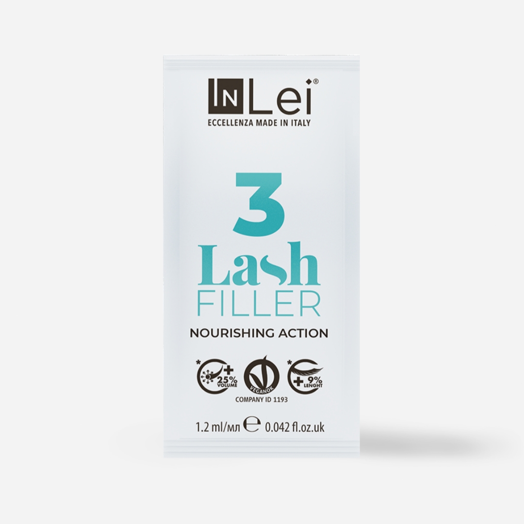 InLei® Lash Filler 25.9 „FILLER 3” – odżywka do rzęs saszetka 1,2ml