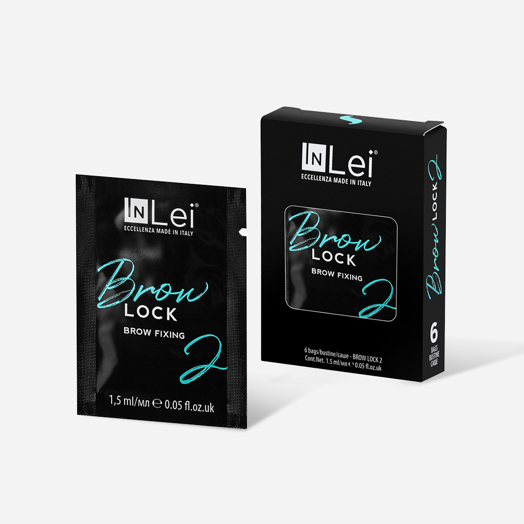 InLei® ”BROW LOCK 2” – utrwalacz do brwi 6 saszetek